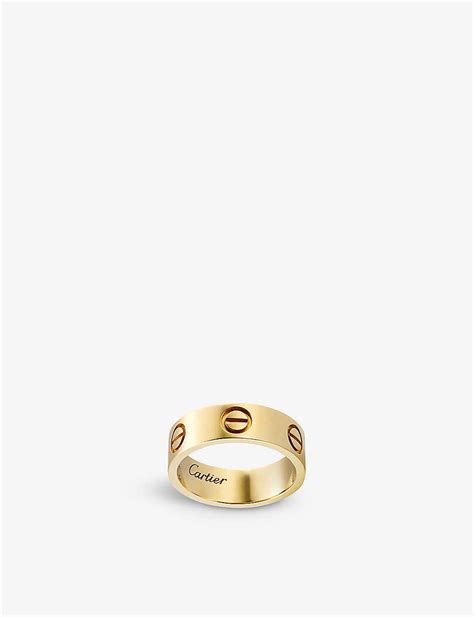 selfridges cartier love ring.